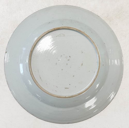 Lot 23 - Fourteen Chinese export blue and white plates, Kangxi and later