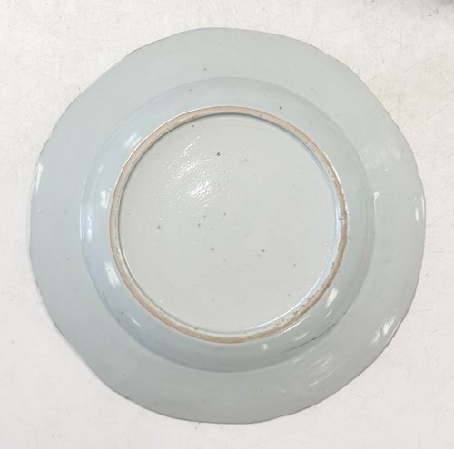 Lot 23 - Fourteen Chinese export blue and white plates, Kangxi and later