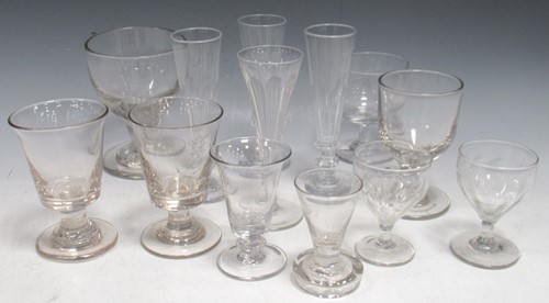Lot 131 - A group of 19th century glassware, to include...