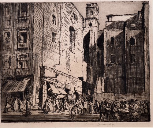 Lot 431 - Sir Frank Brangwyn RA (British, 1867-1956)