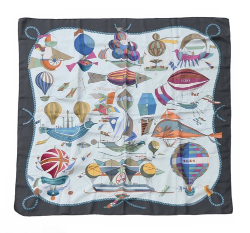 Lot 150 - Loïc Dubigeon for Hermès, Les Folies du Ciel, 1984