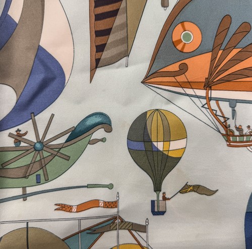 Lot 150 - Loïc Dubigeon for Hermès, Les Folies du Ciel, 1984