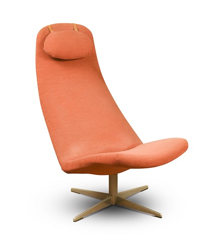 Lot 256 - Alf Svensson for DUX, Sweden, a 'Contourette Roto' lounge chair