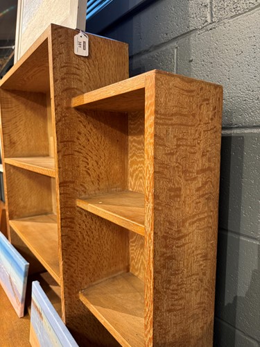Lot 209 - A Heal's limed oak bookcase or dresser, circa 1930
