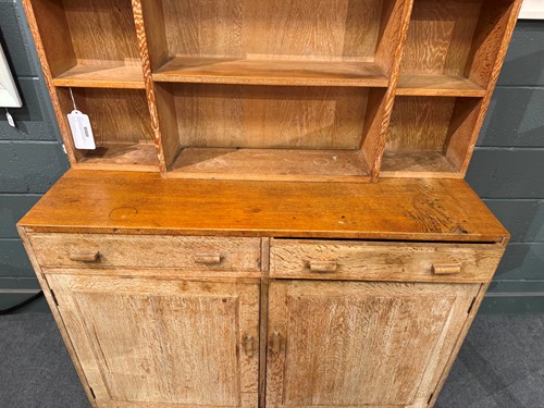 Lot 209 - A Heal's limed oak bookcase or dresser, circa 1930