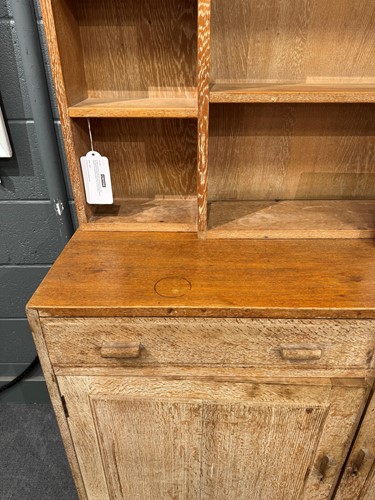 Lot 209 - A Heal's limed oak bookcase or dresser, circa 1930