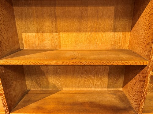 Lot 209 - A Heal's limed oak bookcase or dresser, circa 1930