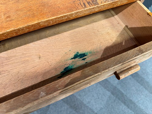 Lot 209 - A Heal's limed oak bookcase or dresser, circa 1930
