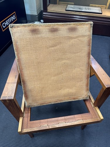 Lot 249 - Francis Zanker (1928-2023), a modernist Cotswold School walnut desk chair