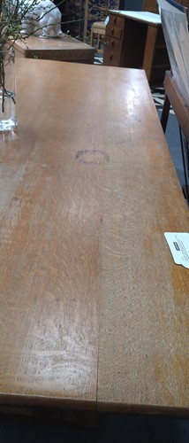 Lot 202 - Philip Tilden (1887-1956) and Ambrose Heal (1872-1959) for Heal & Son, an oak '148' refectory table, circa 1925