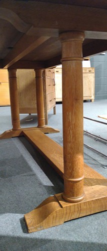Lot 202 - Philip Tilden (1887-1956) and Ambrose Heal (1872-1959) for Heal & Son, an oak '148' refectory table, circa 1925