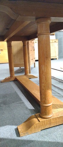 Lot 202 - Philip Tilden (1887-1956) and Ambrose Heal (1872-1959) for Heal & Son, an oak '148' refectory table, circa 1925