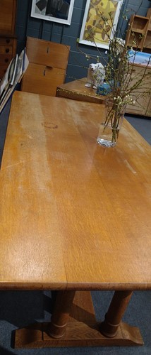 Lot 202 - Philip Tilden (1887-1956) and Ambrose Heal (1872-1959) for Heal & Son, an oak '148' refectory table, circa 1925