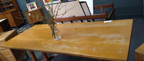 Lot 202 - Philip Tilden (1887-1956) and Ambrose Heal (1872-1959) for Heal & Son, an oak '148' refectory table, circa 1925
