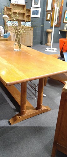 Lot 202 - Philip Tilden (1887-1956) and Ambrose Heal (1872-1959) for Heal & Son, an oak '148' refectory table, circa 1925