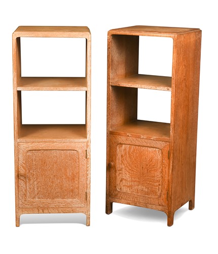 Lot 207 - A pair of Heal's limed oak bedsides, circa 1930