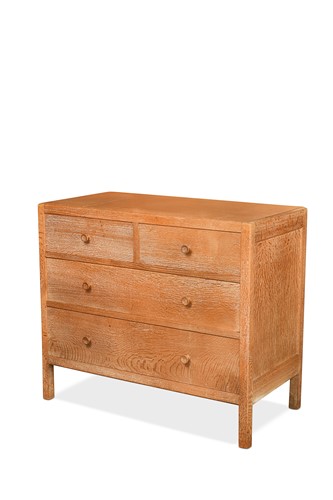 Lot 210 - A Heal's limed oak chest of drawers, circa 1930