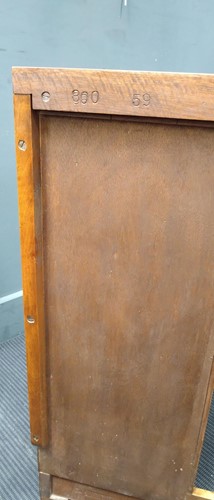 Lot 235 - A Heal's walnut corner desk, circa 1930