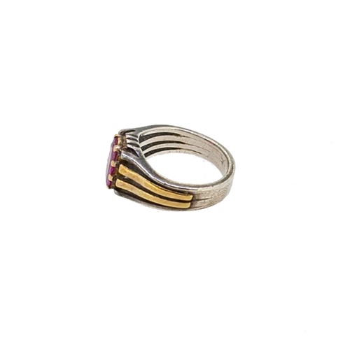 Lot 133 - A Burmese ruby ring