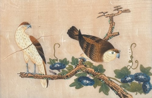 Lot 535 - A Group Of Three Oriental 19th Century Pith Works
