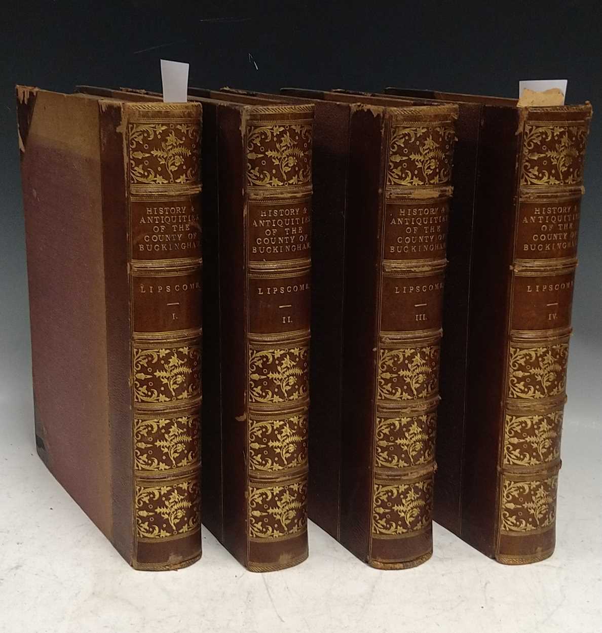 Lot 317 - George Lipscomb, History of the Antiquities
