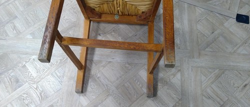 Lot 192 - Paul Matt for Brynmawr, an oak lattice back side chair