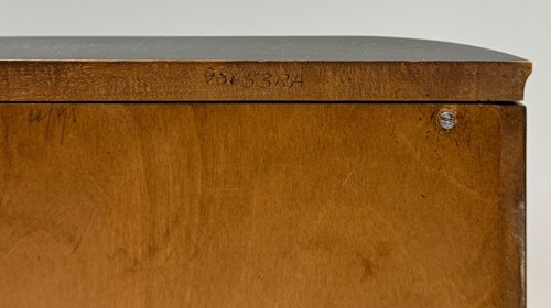 Lot 139 - An Art Deco burr walnut wall clock, circa 1930