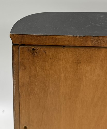 Lot 139 - An Art Deco burr walnut wall clock, circa 1930