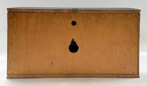 Lot 139 - An Art Deco burr walnut wall clock, circa 1930