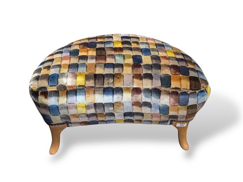 Lot 808 - An Italian footstool by Poltrona Frau, late...