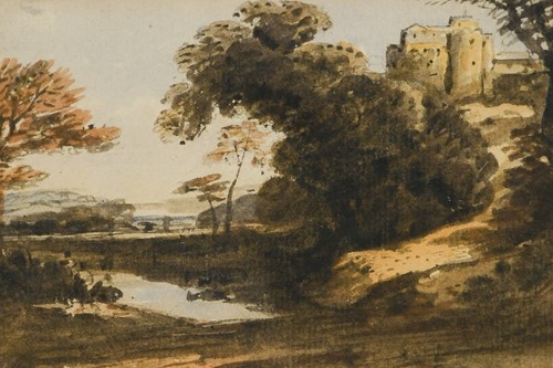 Lot 240 - Attributed to John Varley OWS (British, 1778-1842)