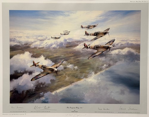 Lot 497 - The Tangmere Wing, 1941, hand signed limited...