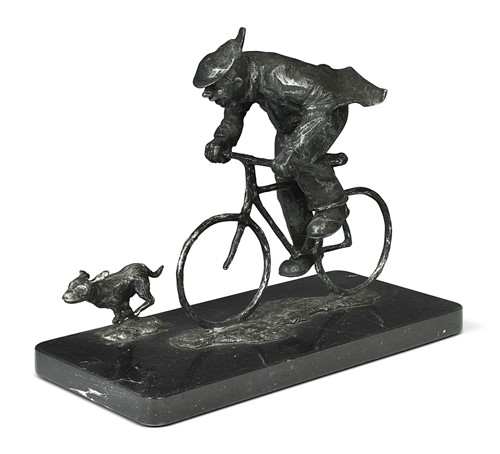 Lot 96 - George Somerville (Scottish, b.1947) Bark and Ride