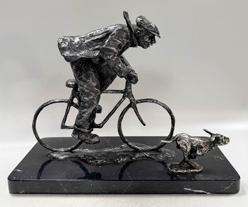 Lot 96 - George Somerville (Scottish, b.1947) Bark and Ride