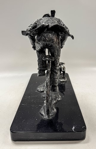 Lot 96 - George Somerville (Scottish, b.1947) Bark and Ride