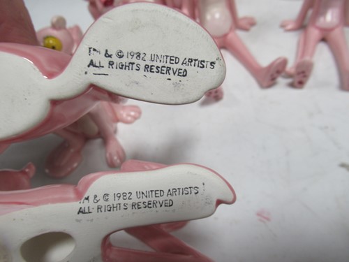 Lot 141 - A collection of ceramic Pink Panther models...