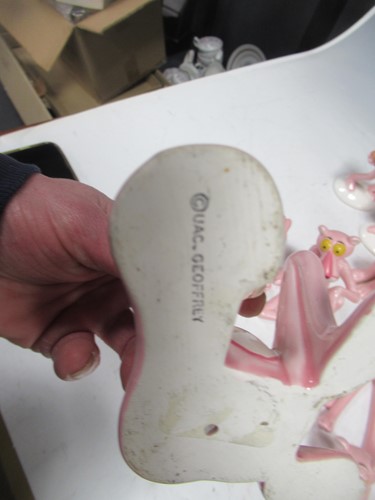 Lot 141 - A collection of ceramic Pink Panther models...
