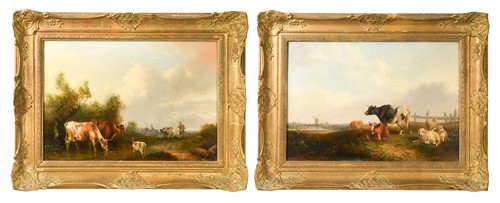 Lot 291 - Circle of Thomas Sidney Cooper RA (British, 1803-1902)