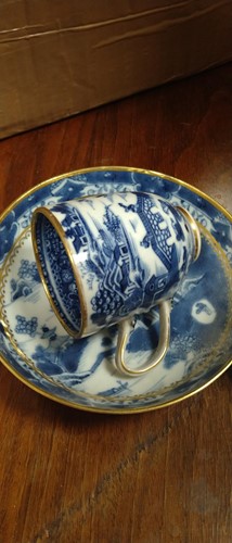 Lot 7 - A collection of Chinese blue and white tea...