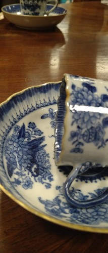 Lot 7 - A collection of Chinese blue and white tea...