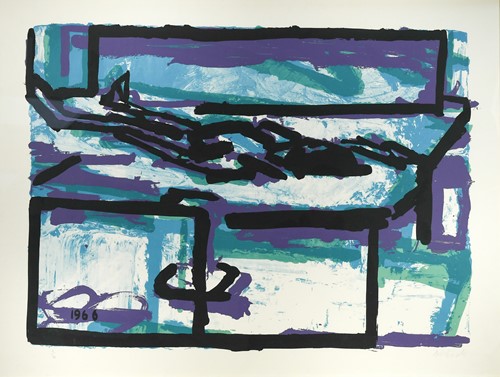 Lot 448 - Frank Auerbach (1931-2024)