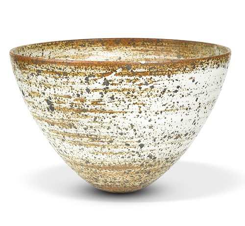 Lot 55 - Joanna Constantinidis (1927-2000), a large stoneware bowl