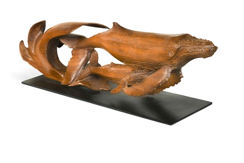 Lot 91 - Mark Vyvyan-Penny (1959-), Whale and Calf