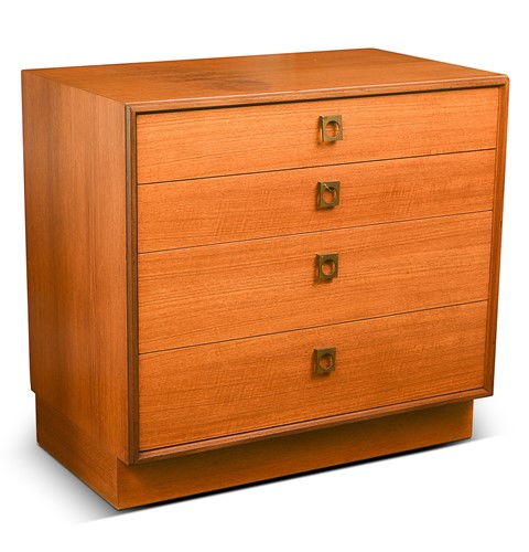 Lot 265 - R. Bennett for G-Plan, a 'Form 5' teak chest of drawers