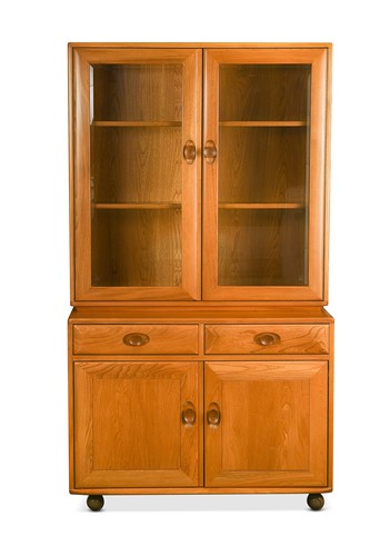 Lot 274 - An Ercol 'Windsor' elm bookcase