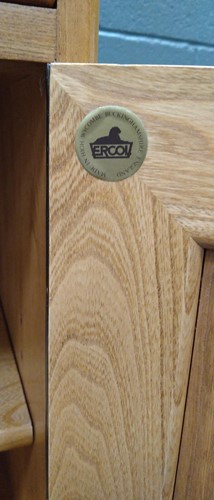 Lot 274 - An Ercol 'Windsor' elm bookcase