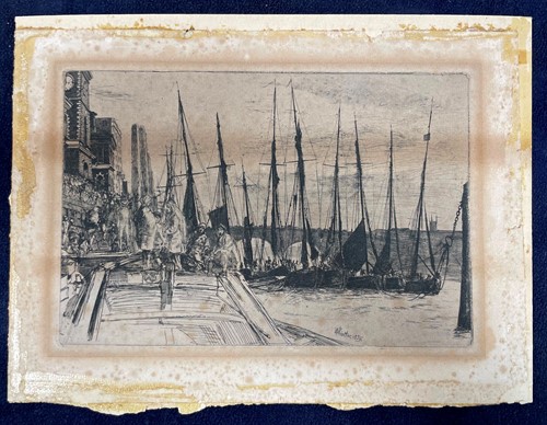 Lot 32 - James Abbott McNeill Whistler PRBA (American, 1834-1903)