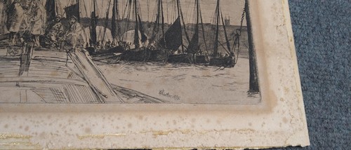 Lot 32 - James Abbott McNeill Whistler PRBA (American, 1834-1903)