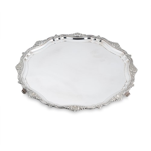 Lot 564 - An Elizabeth II silver salver