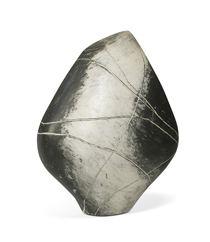 Lot 59 - Carolyn Genders (1957-), monochrome vessel
